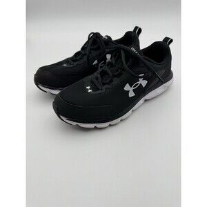 Under Armour Charged Assert 9 Athletic Running Sneakers Women's Black Mesh Sz 9